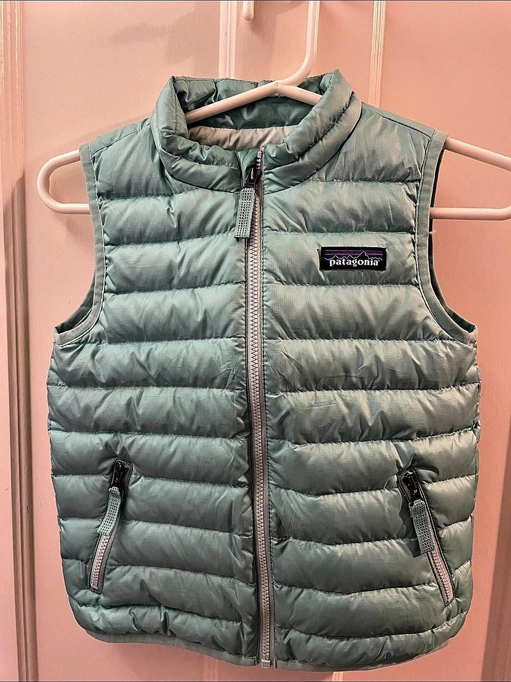 Patagonia Toddlers' Down Sweater Vest Green 3T